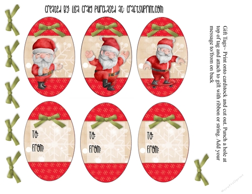 2021- Christmas Tags Sheet 12