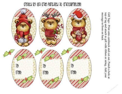 2021- Christmas Tags Sheet 23