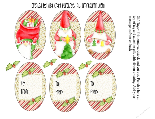 2021- Christmas Tags Sheet 26