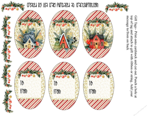 2021- Christmas Tags Sheet 27