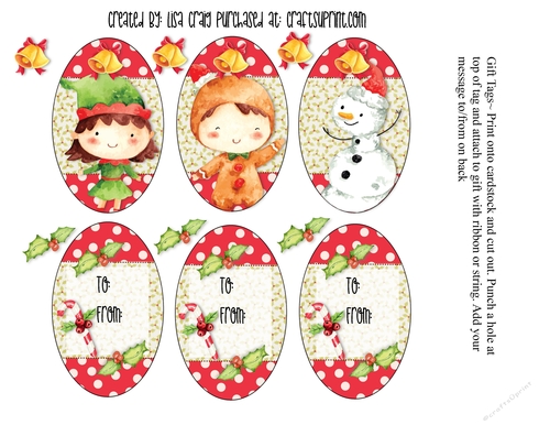 2021- Christmas Tags Sheet 28