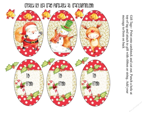 2021- Christmas Tags Sheet 30