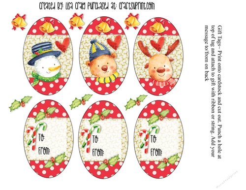 2021- Christmas Tags Sheet 32