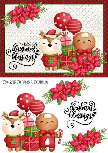 21- reindeer n ginger card 1