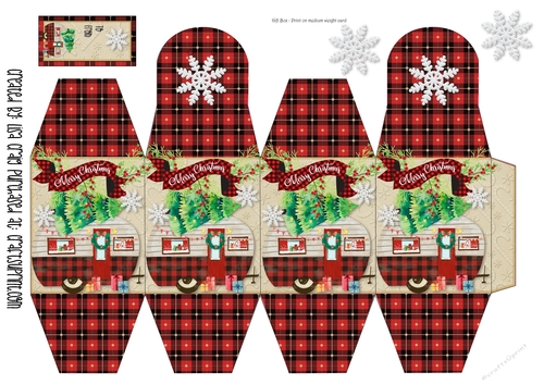 21- Merry Christmas Camper Box 1