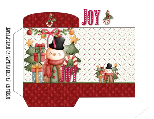 21- Festive Snowman Hot Drink Packet