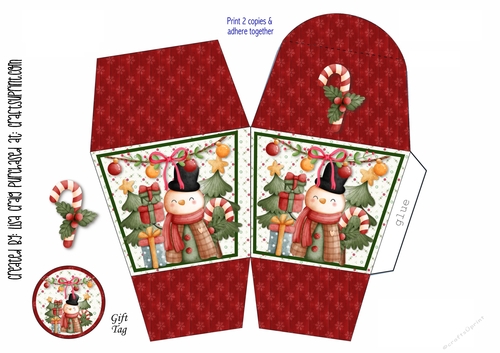 21- Festive Snowman Box 2