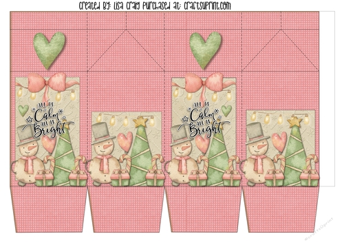 21- Vintage Snowman Milk Carton