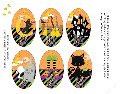 2022 Halloween Tags 5