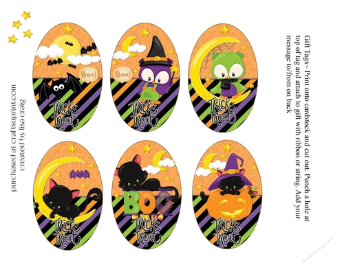 2022 Halloween Tags 8