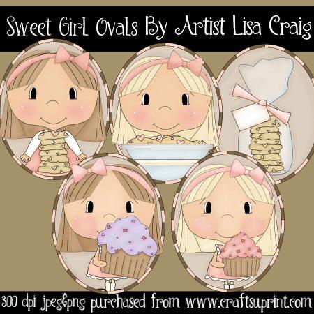 Sweet Girl Ovals
