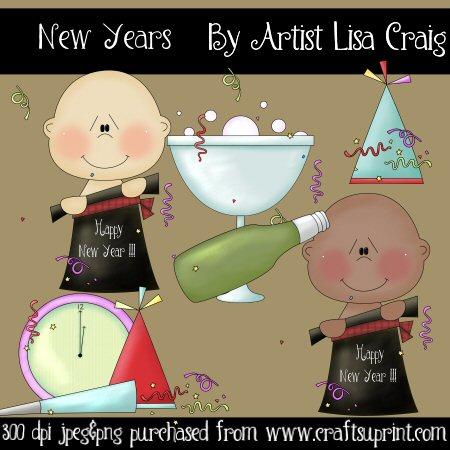 New Years Clip Art