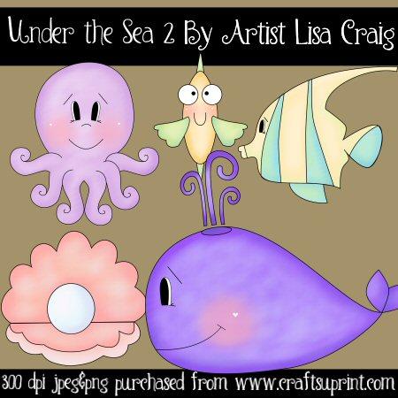 Under the Sea 2 Clip Art