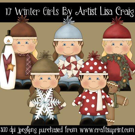 10' Winter Girls