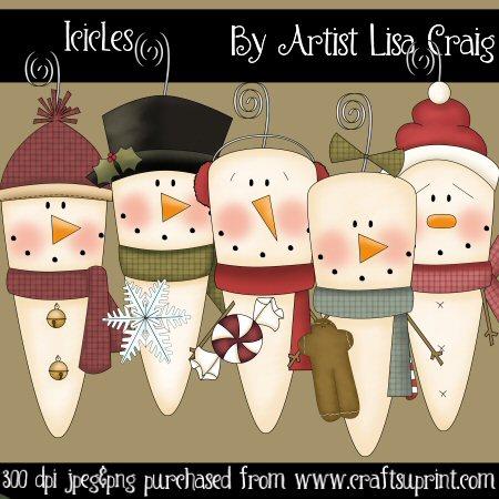 Icicles Clip Art