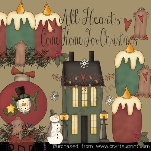 Country Christmas Clipart