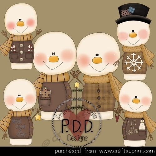Frosty Friends 14 Clipart
