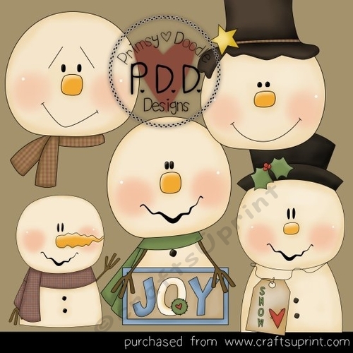 Snowmen 14 Clipart