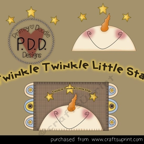 Twinkle Twinkle Penny Rug Clipart