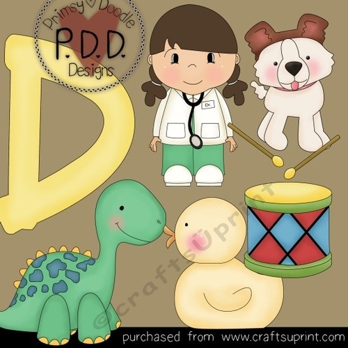 Letter D Clipart