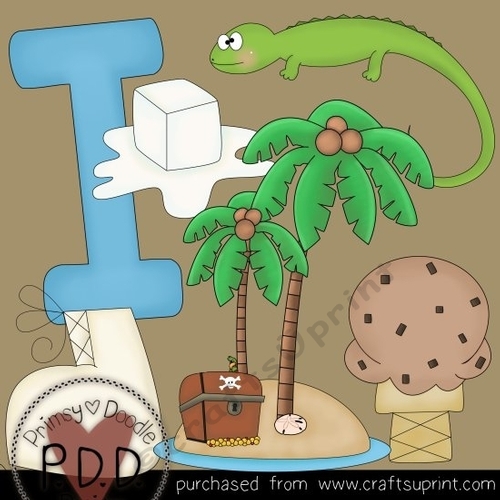 Letter I Clipart