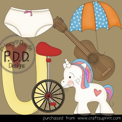 Letter U Clipart