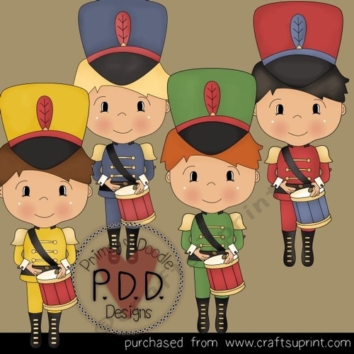 Little Drummer Boys Clipart