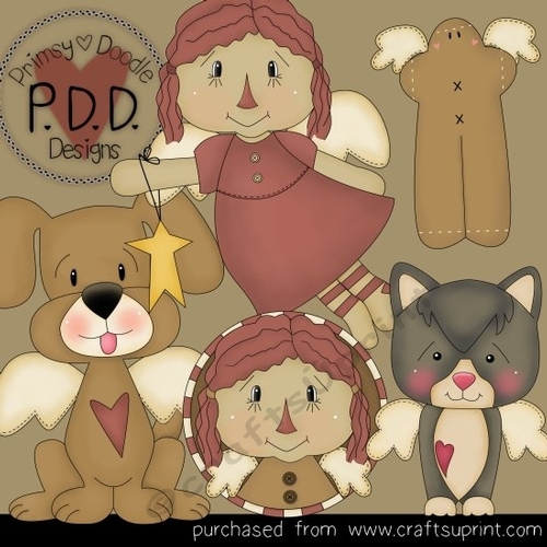 Primsy Angels 15 Clipart
