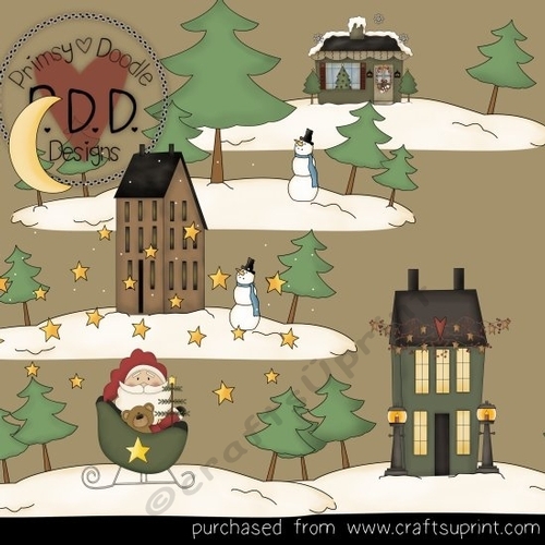 Winter Landscapes Clipart