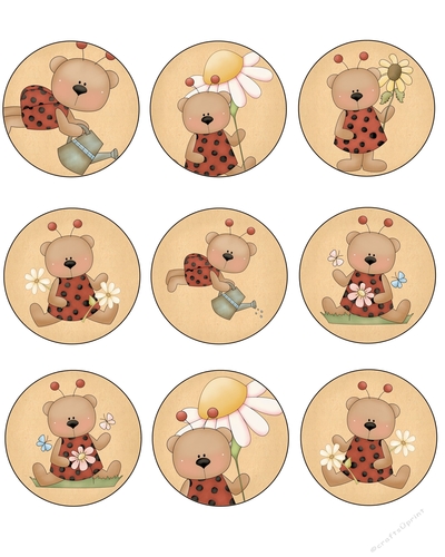 Buggy Bears Tag Sheet