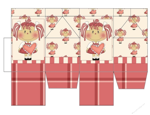 Valentine Annie Milk Carton
