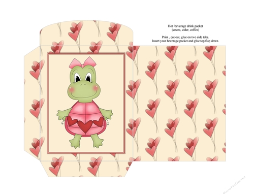 Love Turtles Hot Beverage Packet 1