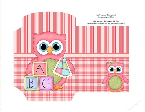 Pink Owl Hot Beverage Packet