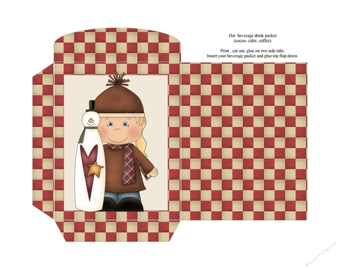 Christmas Kids Hot beverage Packet 1