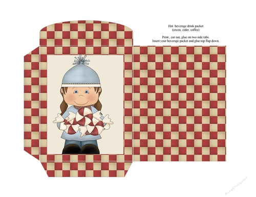 Christmas Kids Hot beverage Packet 2