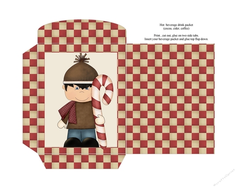 Christmas Kids Hot beverage Packet 3