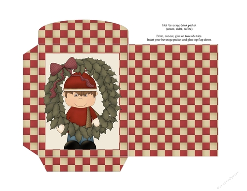 Christmas Kids Hot beverage Packet 4