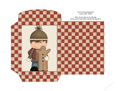 Christmas Kids Hot beverage Packet 5