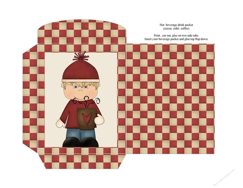 Christmas Kids Hot beverage Packet 5