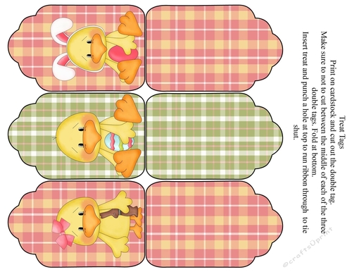 Ducky Treat Tags