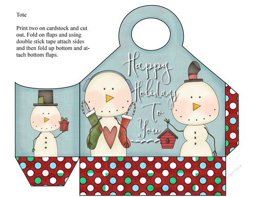Mr. Snow Tote