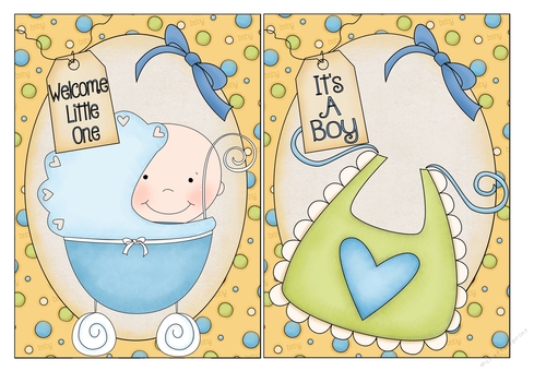 Baby Boy Card Fronts 2