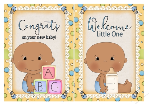 Baby Boy Card Fronts 4