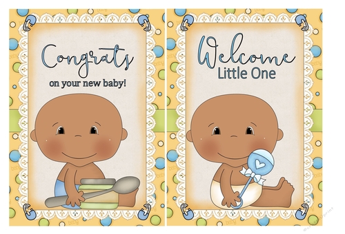 Baby Boy Card Fronts 5