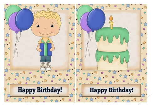 Birthday Boy Card Fronts 2