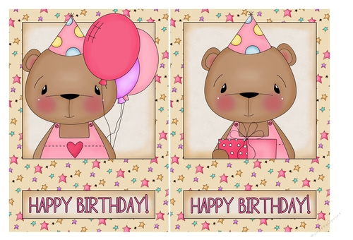 Birthday Girl Card Fronts 9