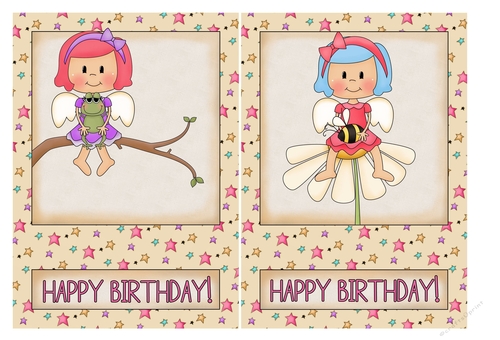 Birthday Girl Card Fronts 10