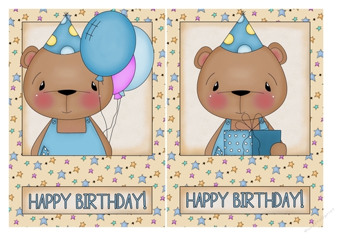 Birthday Boy Card Fronts 6