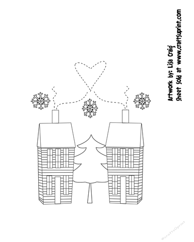 Primsy Snowmen 7 Digital Stamp 4