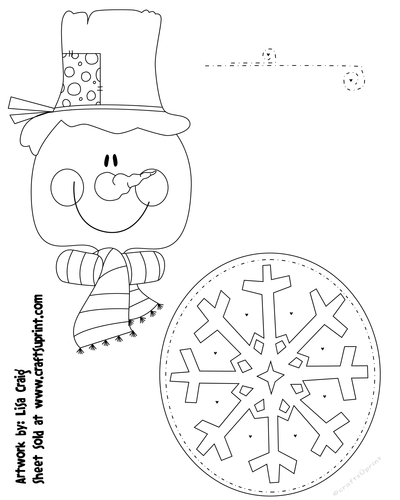 Frosty Friends Digital Stamp 1